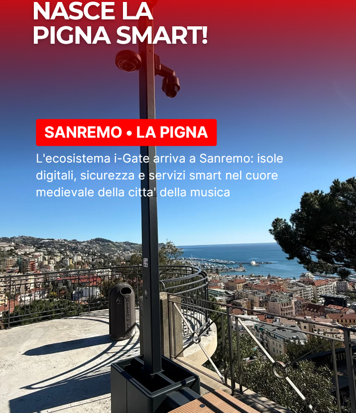 La Pigna di Sanremo si accende: le nostre isole Smart per riqualificare il borgo medievale